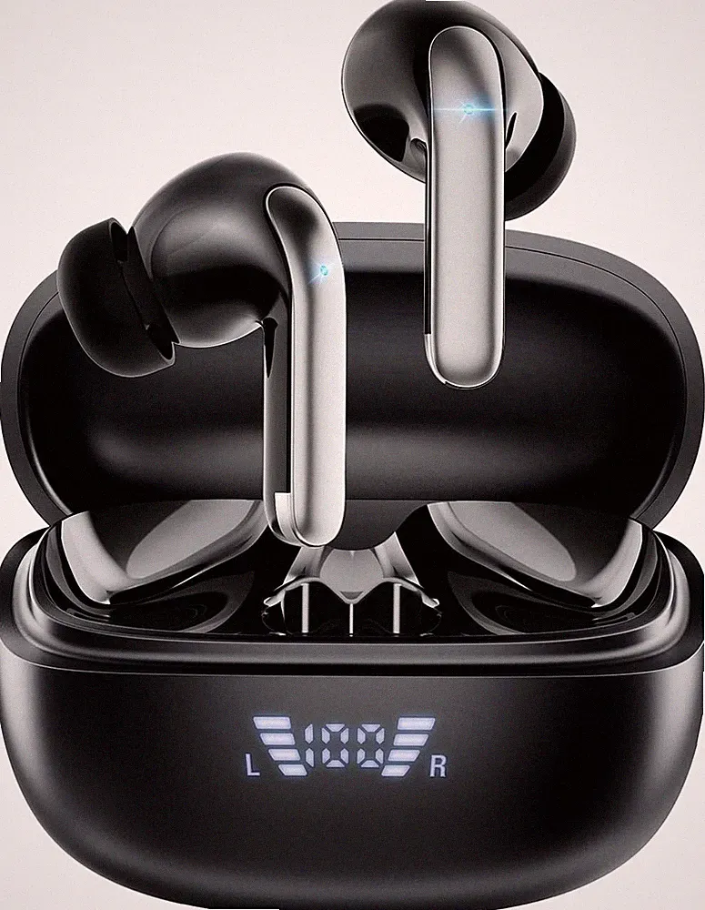 Kopfhörer Kabellos Bluetooth 5.3 in Ear mit 4 ENC Mics und Deep Bass Sound, 40St