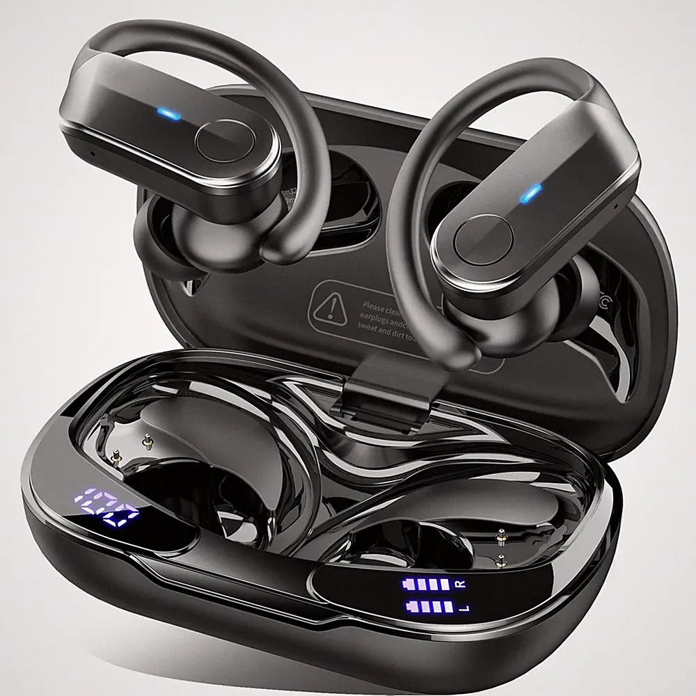 Kopfhörer Kabellos Bluetooth 5.4, 70H In Ear Bluetooth Sportkopfhörer IP8