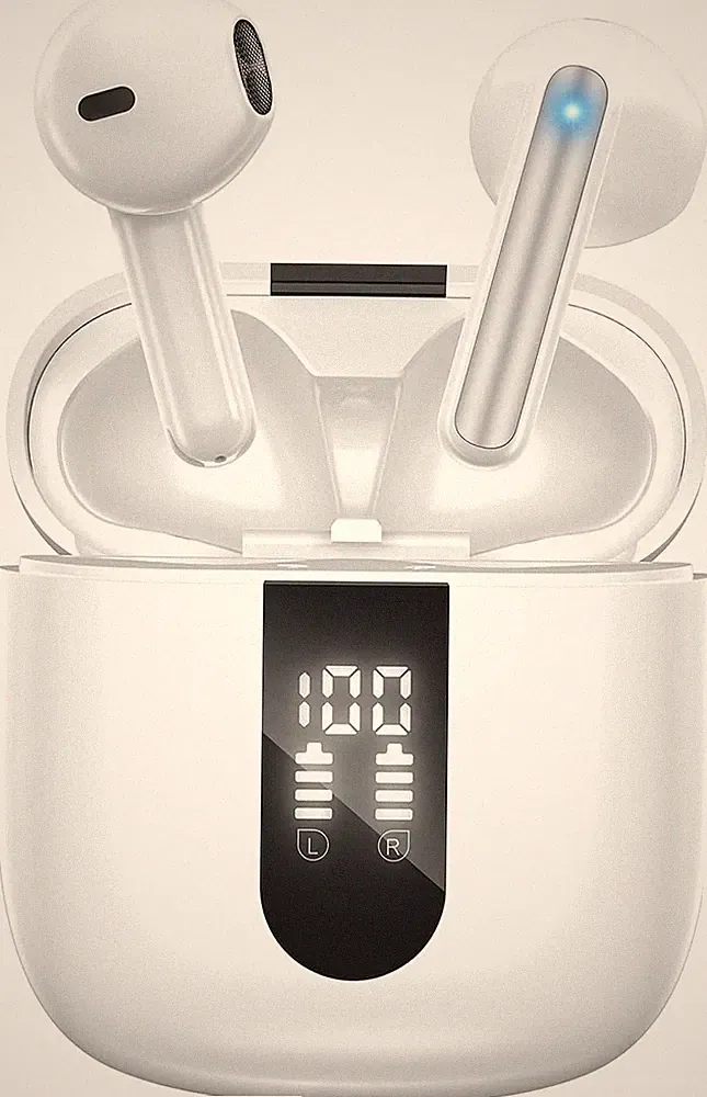 Kopfhörer Kabellos Bluetooth 5.4, In Ear mit 6 ENC Mikrofon Bluetooth