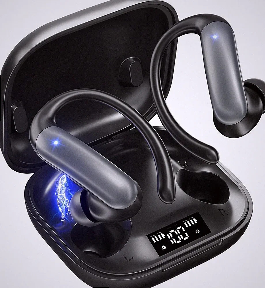 Kopfhörer Kabellos Bluetooth 6.0 in Ear Kopfhörer Sport 32Std 3D-Stereo Tiefer B