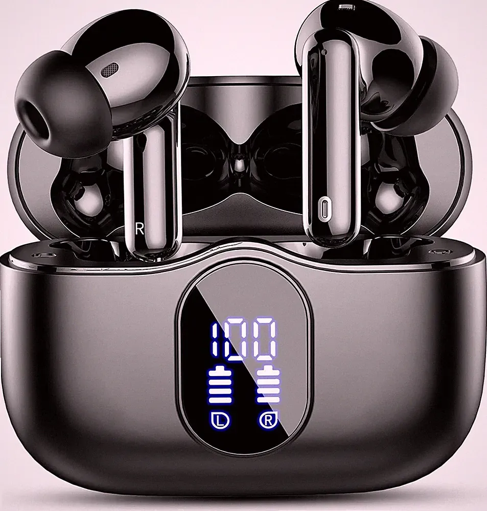 Kopfhörer Kabellos Bluetooth, Bluetooth 5.4 Kopfhörer, Tiefer Bass Ohrhörer