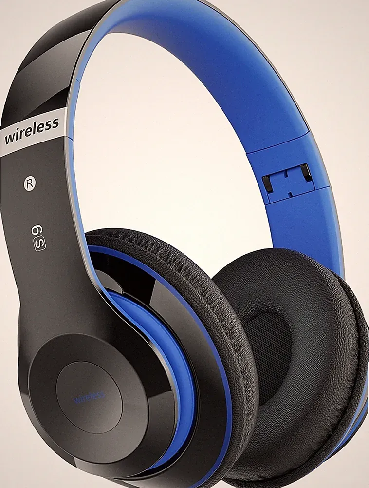 Kopfhörer Kabellos Bluetooth, Bluetooth Kopfhörer Over-Ear mit 6 EQ Modi, 65 S