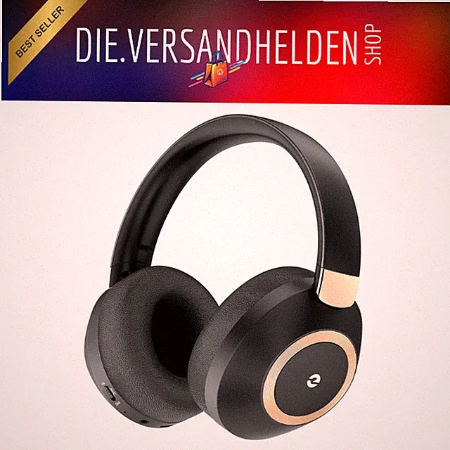Kopfhörer Kabellos Bluetooth I Over Ear Noise Cancelling I 100 Std Spielzeit