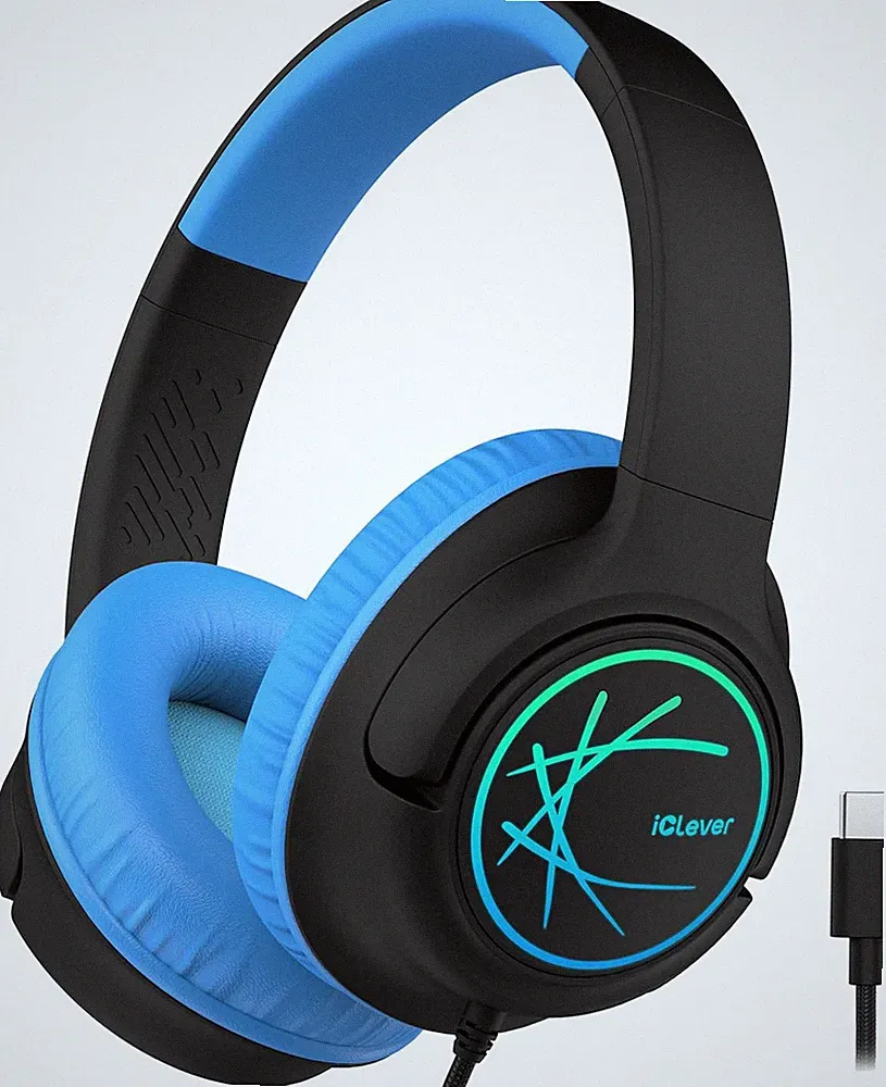 Kopfhörer Kinder USBC Kinder Kopfhörer Mit Kabel 85Dba Sichere Lautstärke Stereo