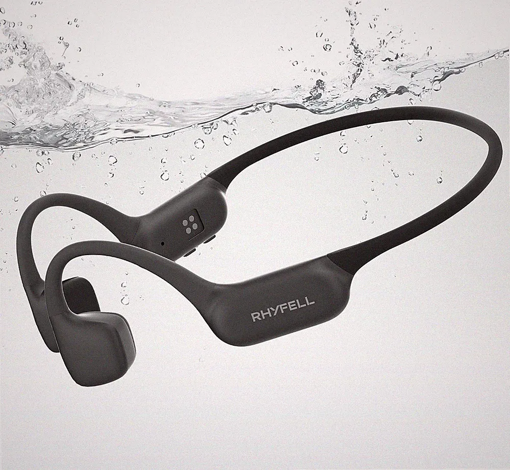Kopfhörer Knochenschall IP68 32GB MP3 10 Std Wiedergabe Unterwasser 28g
