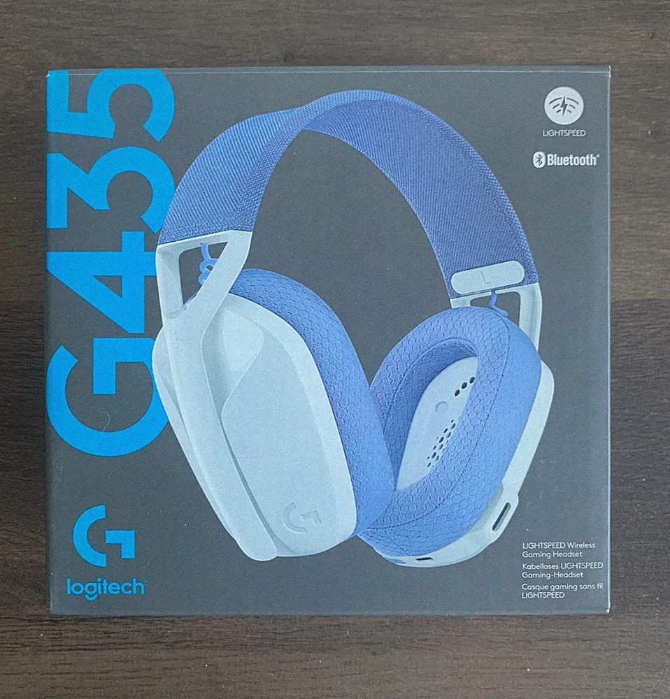 Kopfhörer Logitech G435 LIGHTSPEED, kabelloses Bluetooth-Gaming-Headset
