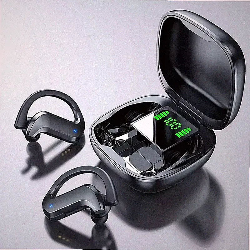 Kopfhörer MD03 TWS Bluetooth 5.0 Wasserdichtes LED-Display mit Mikrofon-Stereo