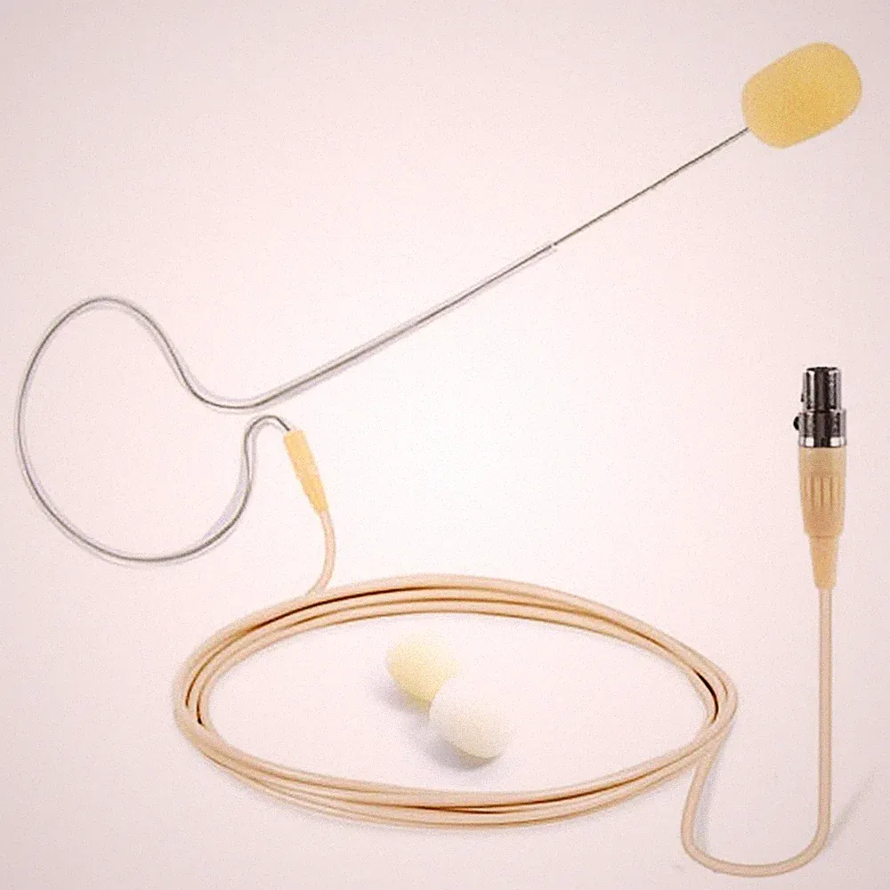 Kopfhörer Mikrofon In-Ear-Kopfhörer Direktional Ohrhörer Stereo Mit 2 Deckel