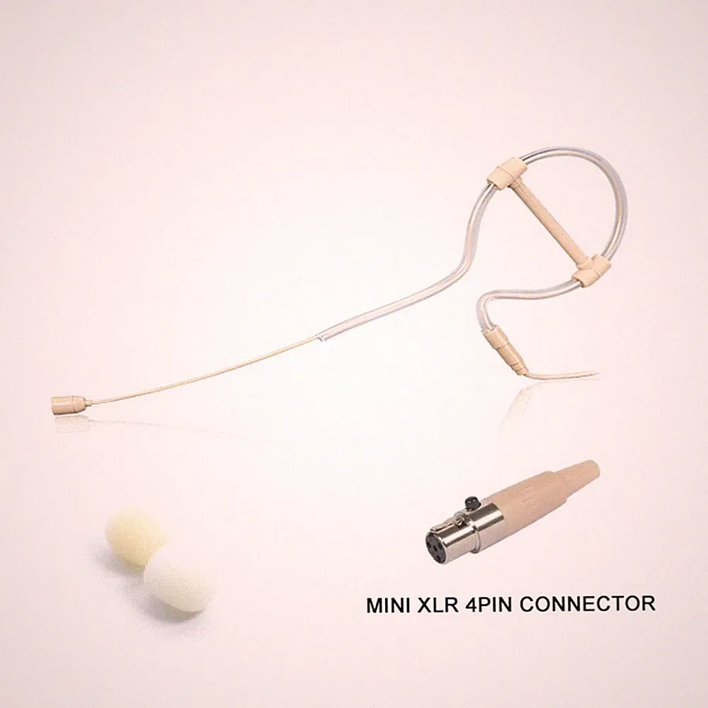 Kopfhörer Mikrofon In-Ear-Kopfhörer Direktional Ohrhörer Stereo Mit 2 Deckel