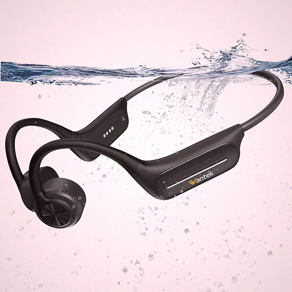 Kopfhörer Schwimmen Knochenschall Bluetooth Wasserdicht Sport MP3 32G IP68
