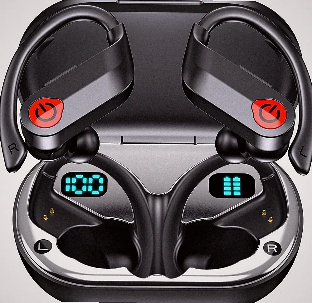 Kopfhörer Sport Kabellos Bluetooth 5.3 HD Mikrofon, 120 Std Spielzeit, IP7, OVP