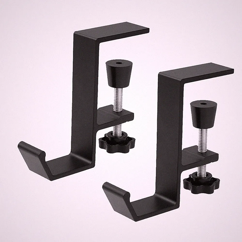 Kopfhörer Ständer Gummi verstellbar faltbar Clamp Halter Schreibtisch Gaming