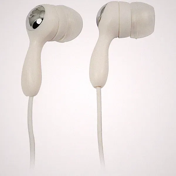 Kopfhörer Stereo In Ear High Fidelity Ohrhörer weiß MP3 Telefon Smartphone 3,5mm