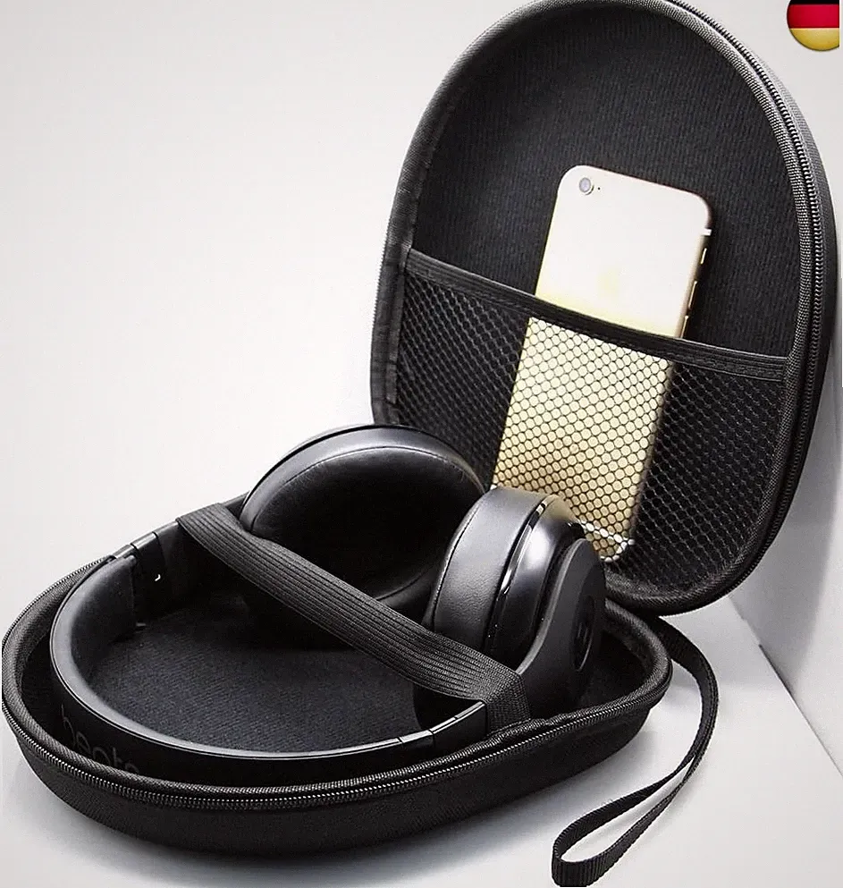 Kopfhörer Tasche für on Ear/Over Ear Headset, Ohrhörer Schutzhüllen Case, 21 x 1