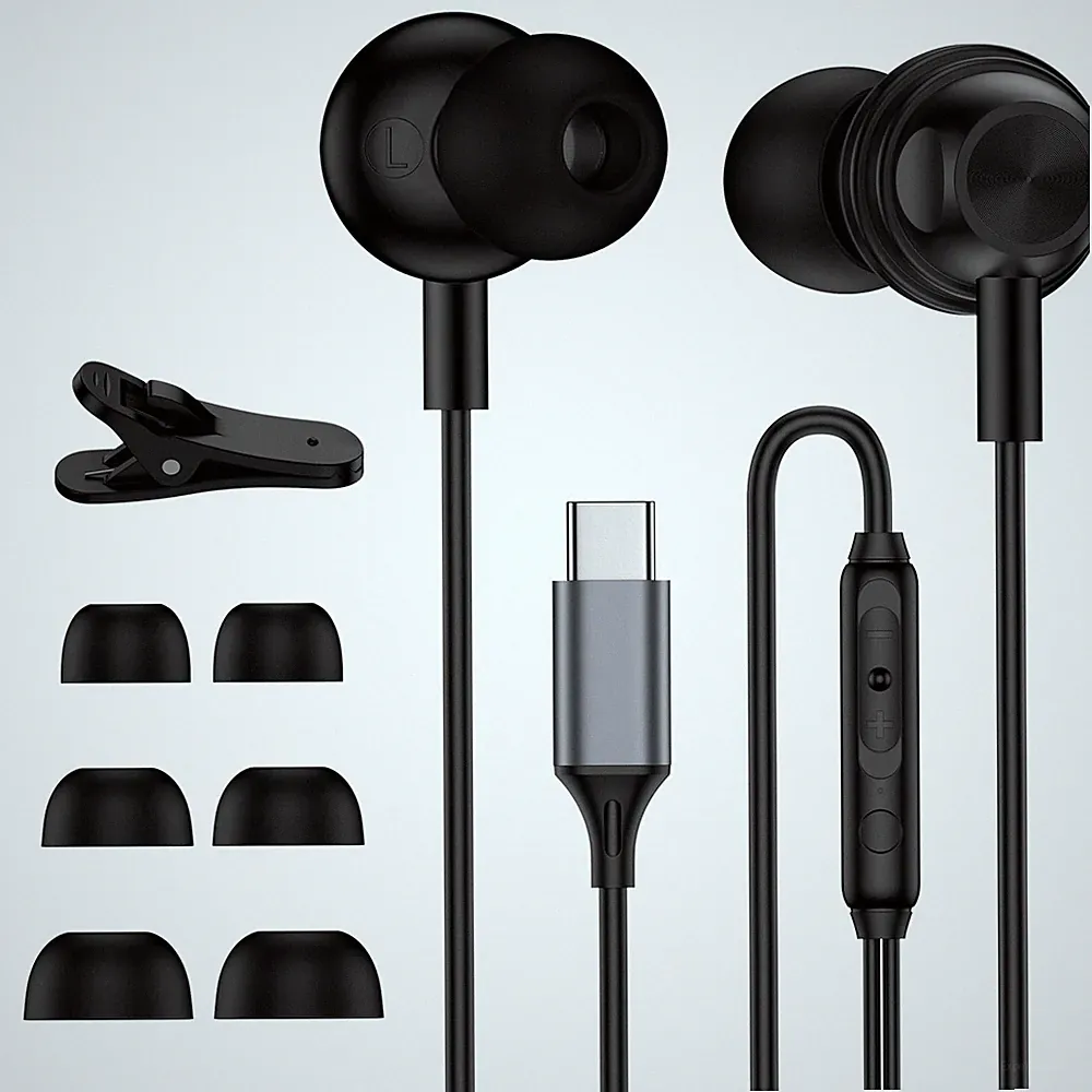 Kopfhörer USB C mit Kabel für Samsung Galaxy S26/S25/S24/S23/S22/S21/S20/A57/...