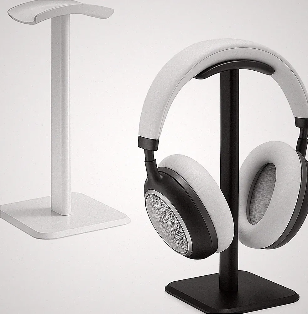 Kopfhörerhalterung 2er Set universal für Over-Ear Gaming & Büro Schreibtisch
