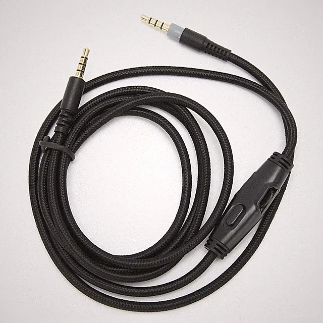 Kopfhörerkabel 3,5 Mm Stecker Auf Stecker Audiokabel Mit Lautstärkeregler Für