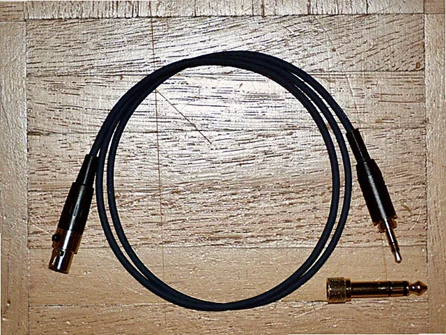 Kopfhörerkabel für AKG K175/K245/K275/Q701/K702/K712 PRO (Klinke 3,5/6,35 mm)