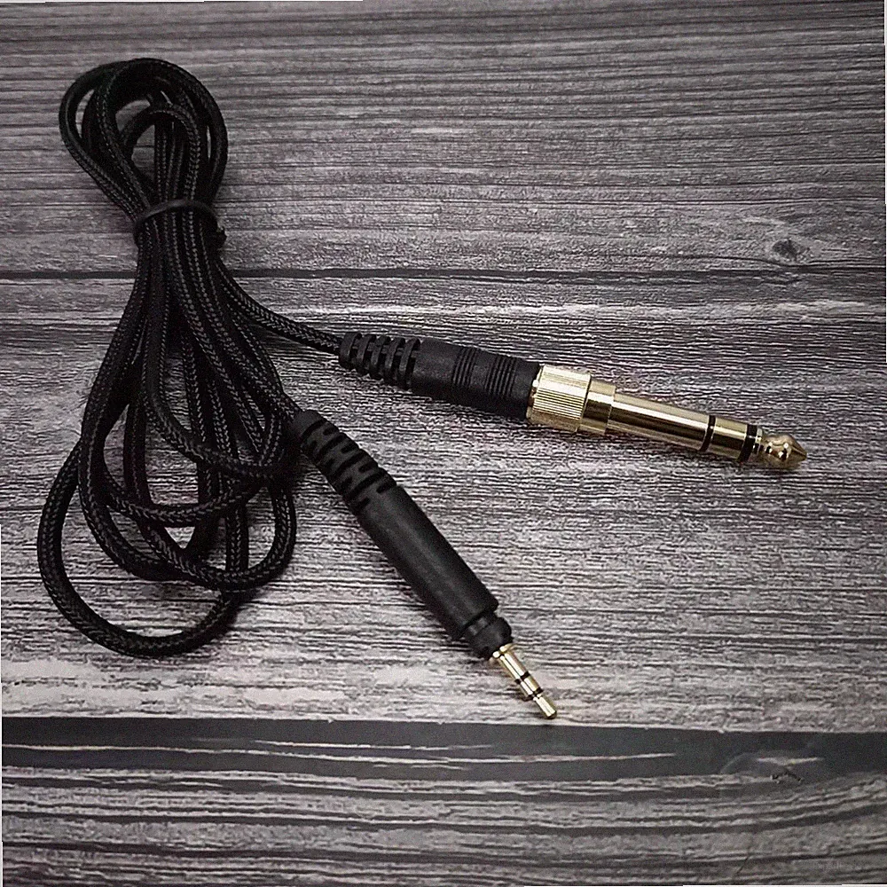Kopfhörerkabel mit Nylongeflecht für Shure SRH440 SRH840 SRH940 1,5m 2m