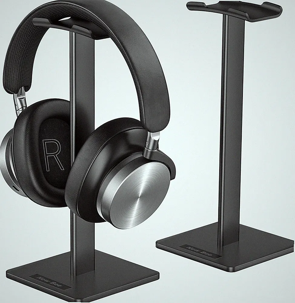 Kopfhörerständer Aluminium Schwarz Universal Gaming-Headset-Halter für alle