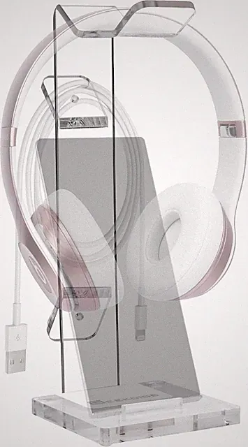 Kopfhörerständer, Gaming-Headset-Halter für Schreibtisch, Kabel-Organizer und Ha