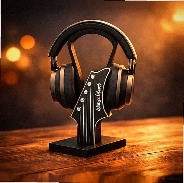 Kopfhörerständer Gitarre personalisiert Headset Halter Geschenk für Gitarristen