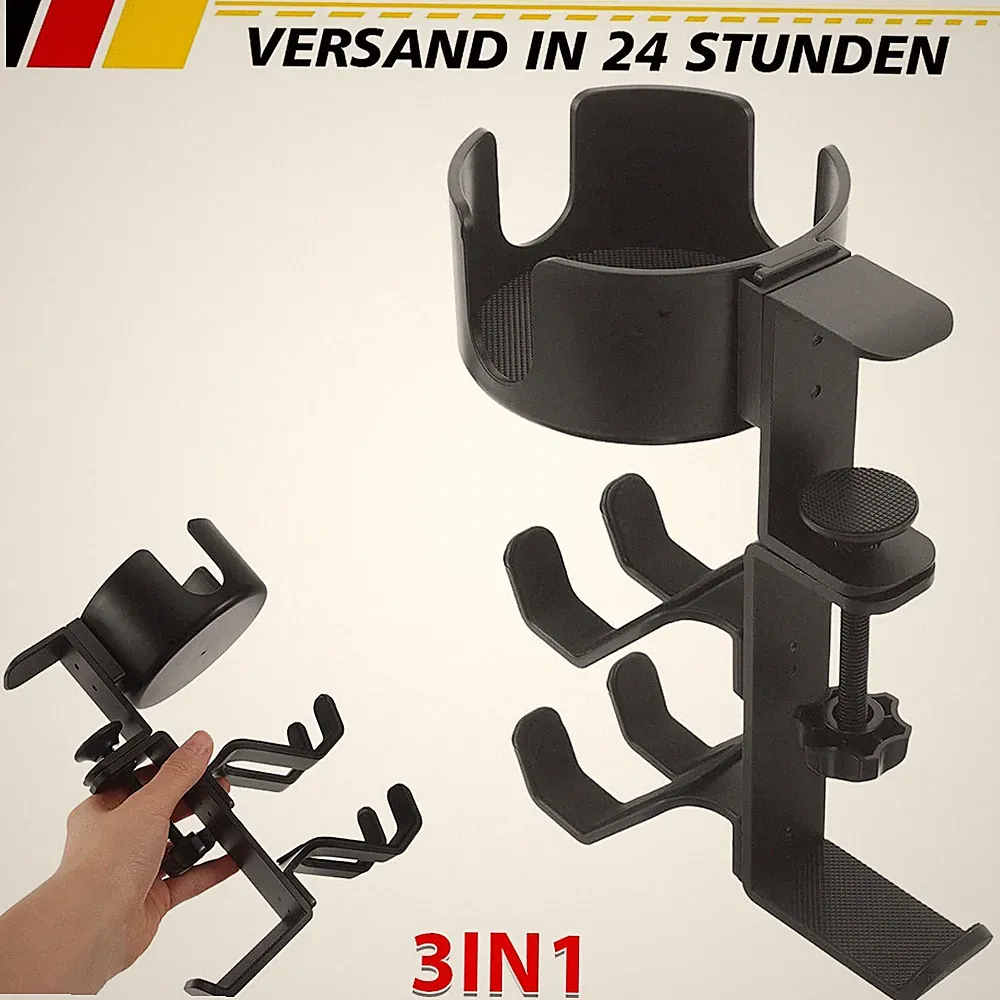 Kopfhörerständer Halterung Tisch Controller Halter & Halterung Tasse DE