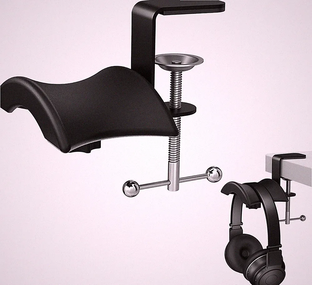 Kopfhörerständer, Headphone Stand, Kopfhörer Ständer Schwarz, Headset Halterung