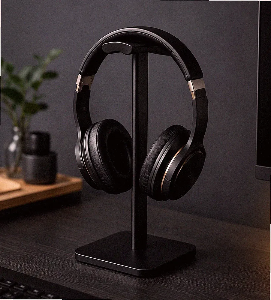 Kopfhörerständer Weiß Headset Halter Tischständer Universal Gaming Büro Zuhause