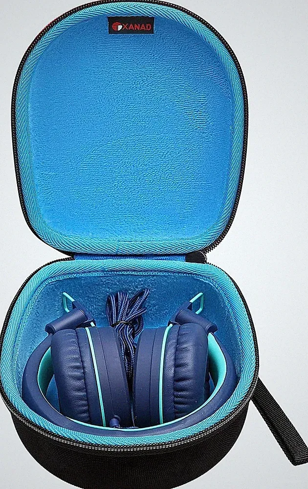 Kopfhörertasche für iClever Bluetooth Kinder Kopfhörer Blau Leicht