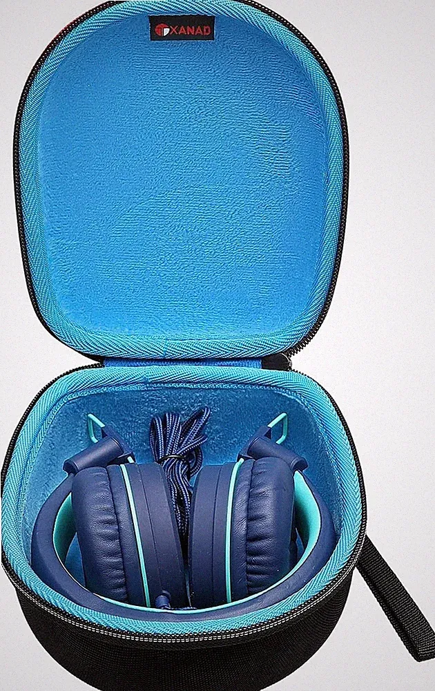 Kopfhörertasche für iClever Bluetooth Kinder Kopfhörer Blau Leicht