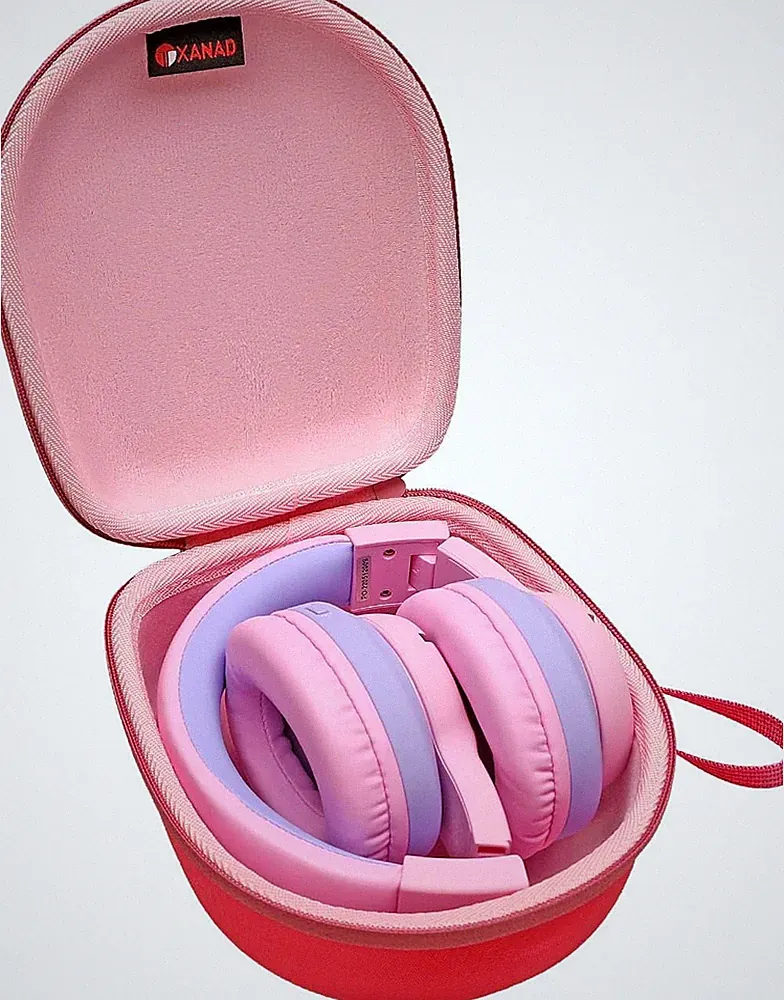 Kopfhörertasche für iClever Bluetooth Kinder Kopfhörer Rosa Schutzhülle Tasche