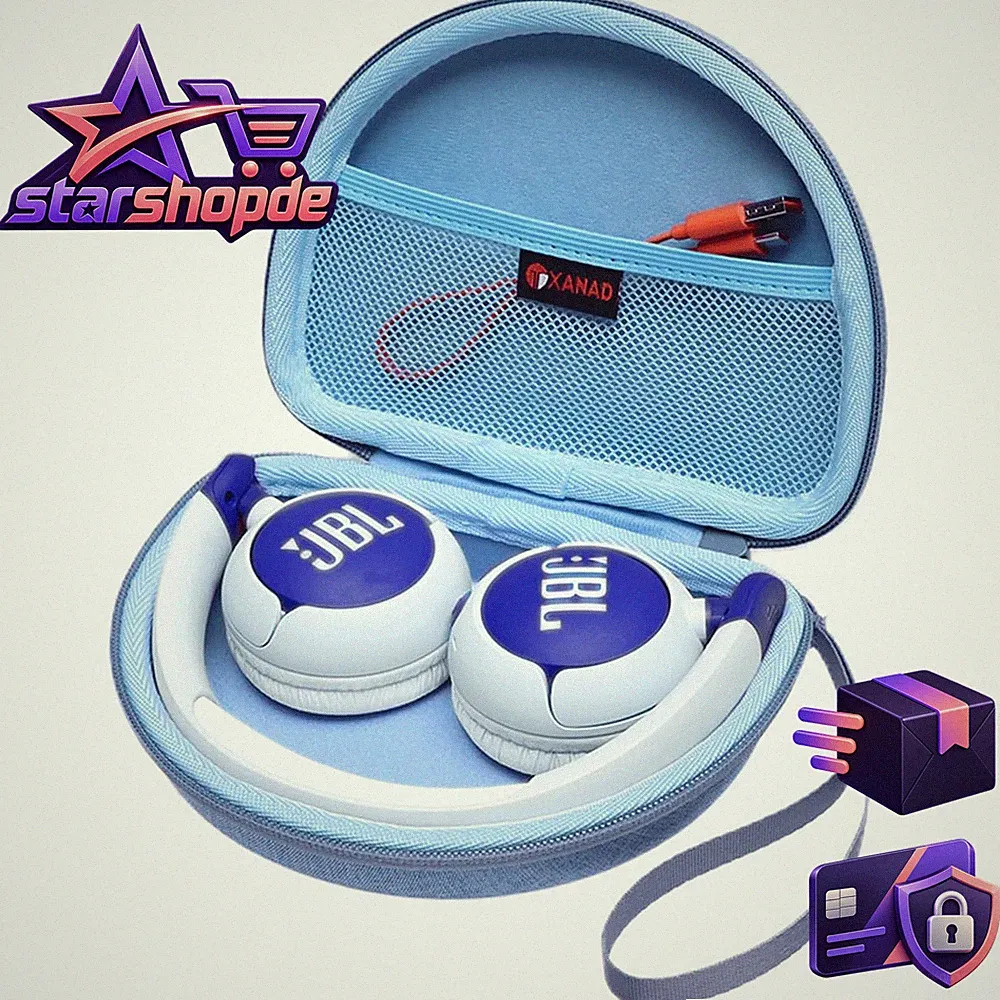 Kopfhörertasche für JBL Junior 320 320BT Kinder Kopfhörer Schutz Hülle Tasche