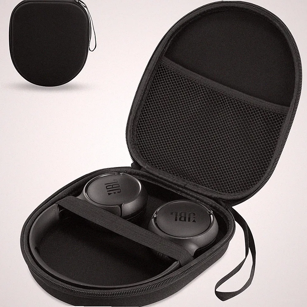 Kopfhörertasche für JBL Sony Noise Cancelling Wireless Kopfhörer Etui Schwarz
