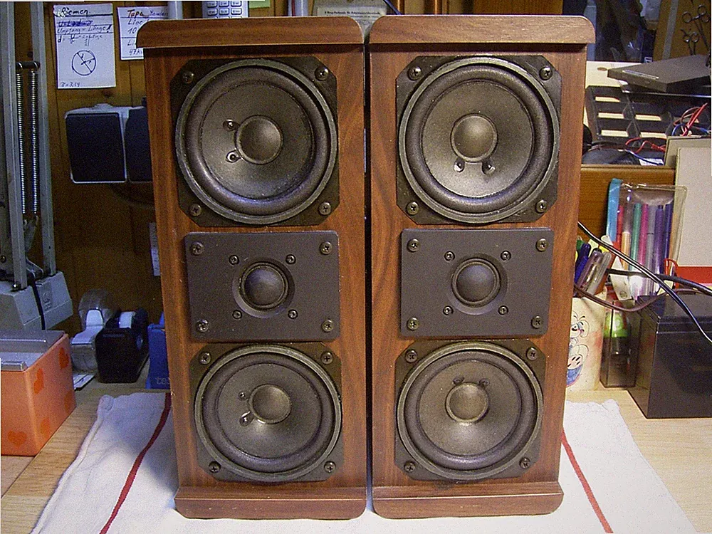 Koss Dynamite M80 Plus,4x neue Sicken TT . 20W, 16mm Holz, magnetisch abgeschirm