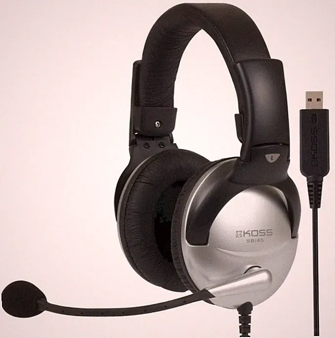 Koss Gaming Kopfhörer SB45 USB kabelgebunden, On-Ear, Mikrofon, USB Typ-A, Noise Can