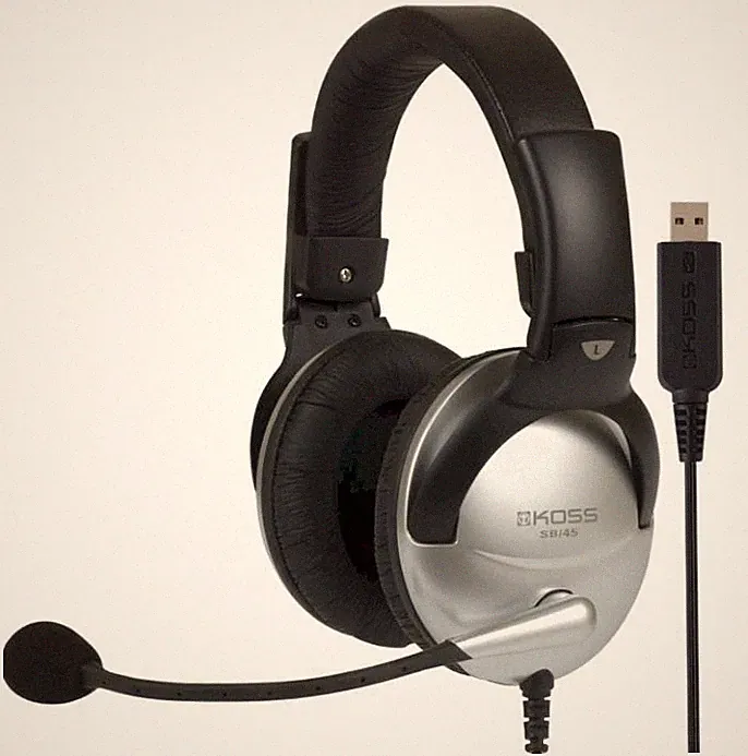 Koss Gaming Kopfhörer SB45 USB kabelgebunden, On-Ear, Mikrofon, USB Typ-A, Noise Can