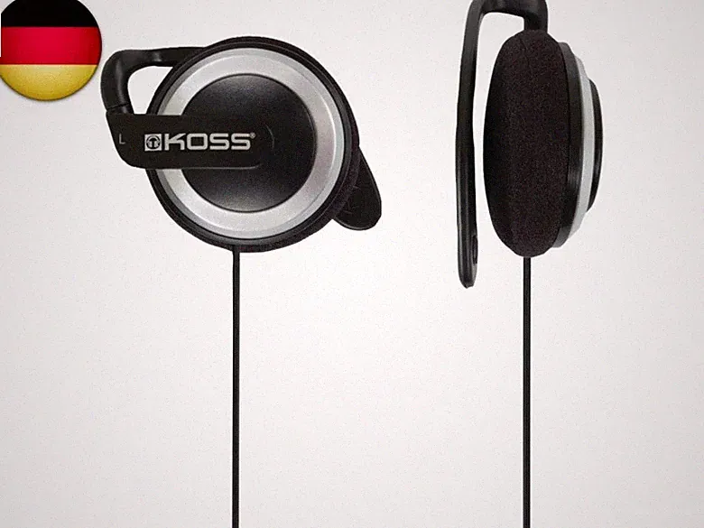 Koss KSC-21 Casque Clips Oreille Headset, Schwarz
