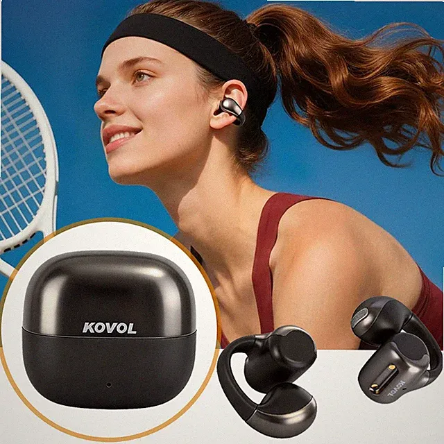 KOVOL Wireless Sports Headphones Open Ear Headphones Bluetooth 5.4 Headphones DE