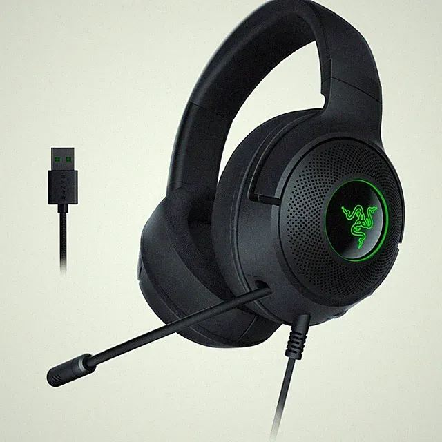 Kraken V3 X Kabelgebundenes USB Gaming Headset (Ultraleichter Kopfhörer TriForce