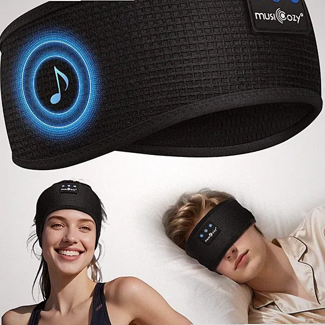 Kuehl Schlafkopfhoerer Bluetooth Seitenschlaefer Stirnband Schlafmaske Set Box