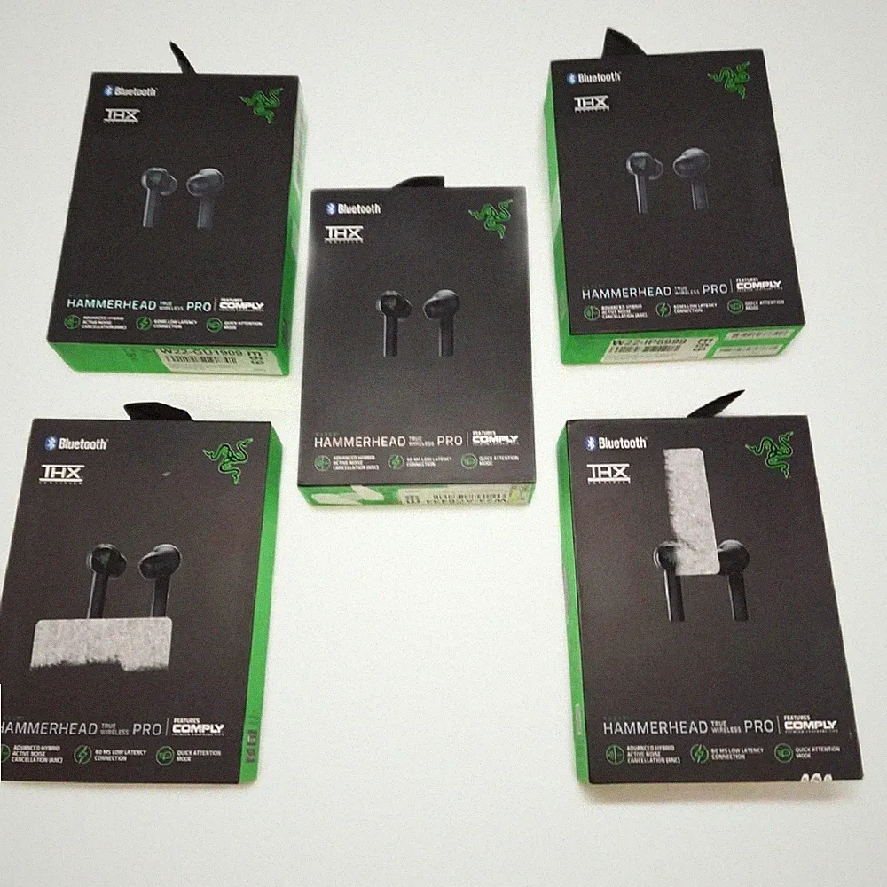 Kunden Retouren Rückläufer E Ware Kopfhörer defekt 5X Razer Hammerhead Pro