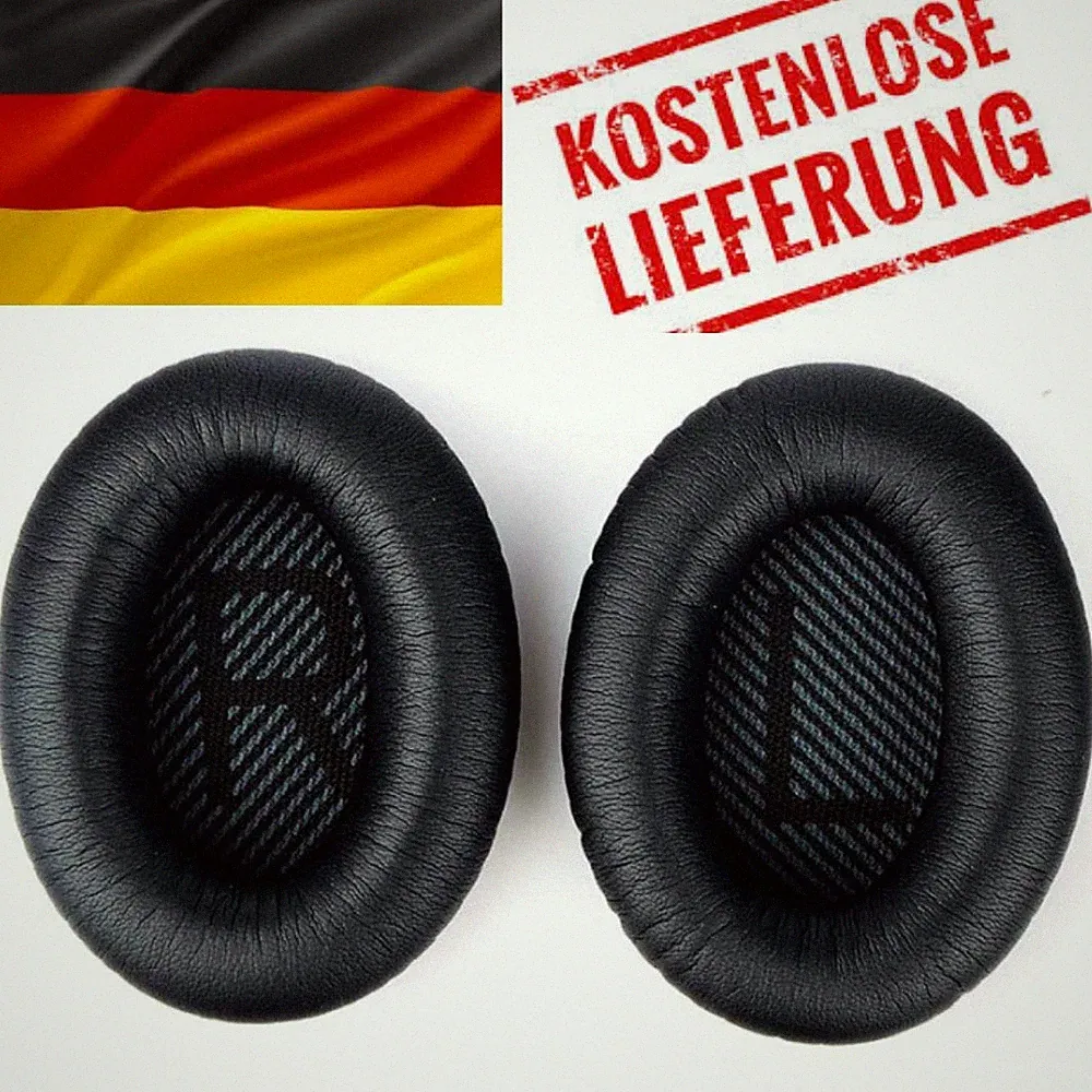Kunstleder Ohrpolster Ersatz für Bose QuietComfort 35 QC35 II / QC45