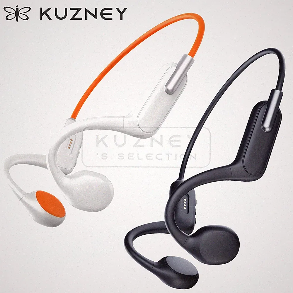KUZNEY Knochenschall kopfhörer Schwimmkopfhörer Zwei Wiedergabemodi Headphone