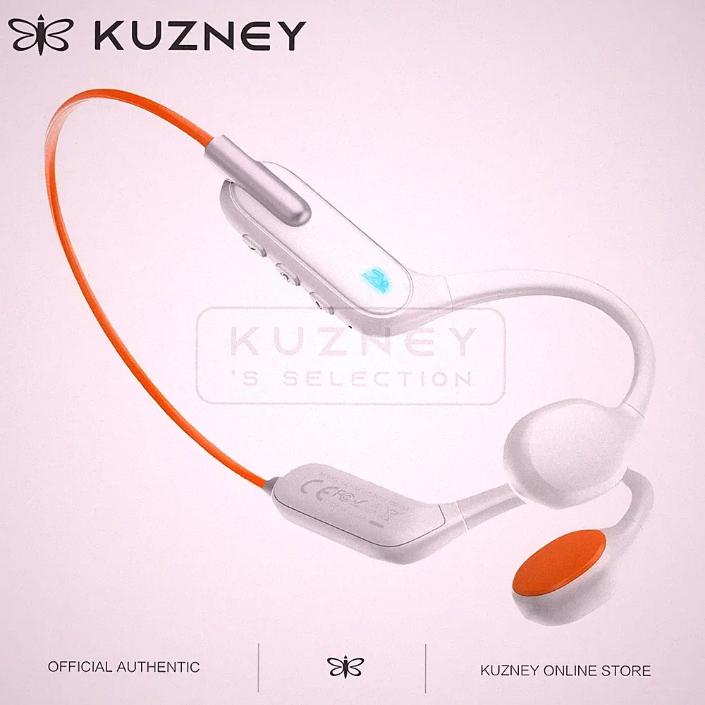 KUZNEY On Ear Kopfhörer kabellose earbuds Sport headphones Schwimm Headset