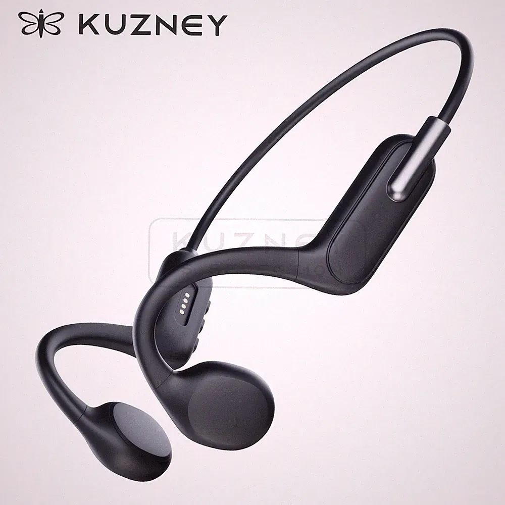 KUZNEY Open Ear Knochenschall Kopfhörer Lange Akkulaufzeit Sport Headphone