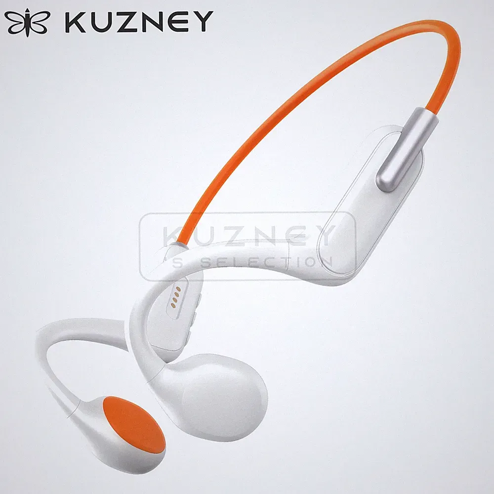 KUZNEY Open Ear Knochenschall Kopfhörer Schwimmen Outdoor Bluetooth Kopfhörer