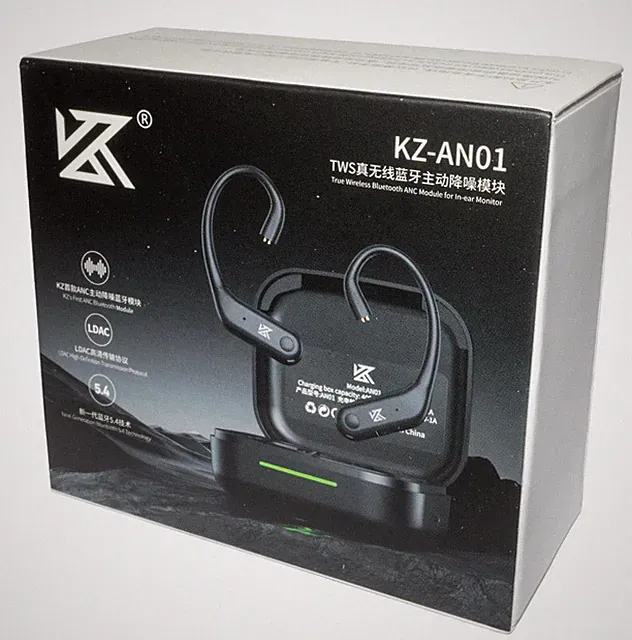 KZ-AN01 Bluetooth-Ohrbügel für IEM, True-Wireless-Upgrade mit ANC, 0,78-mm
