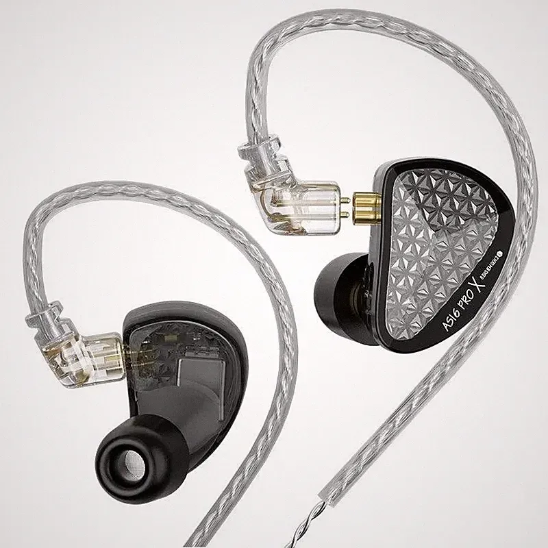 ✅KZ AS16 PRO X – 16 BA Hi-Fi In-Ear Kopfhörer | Balanced Armature