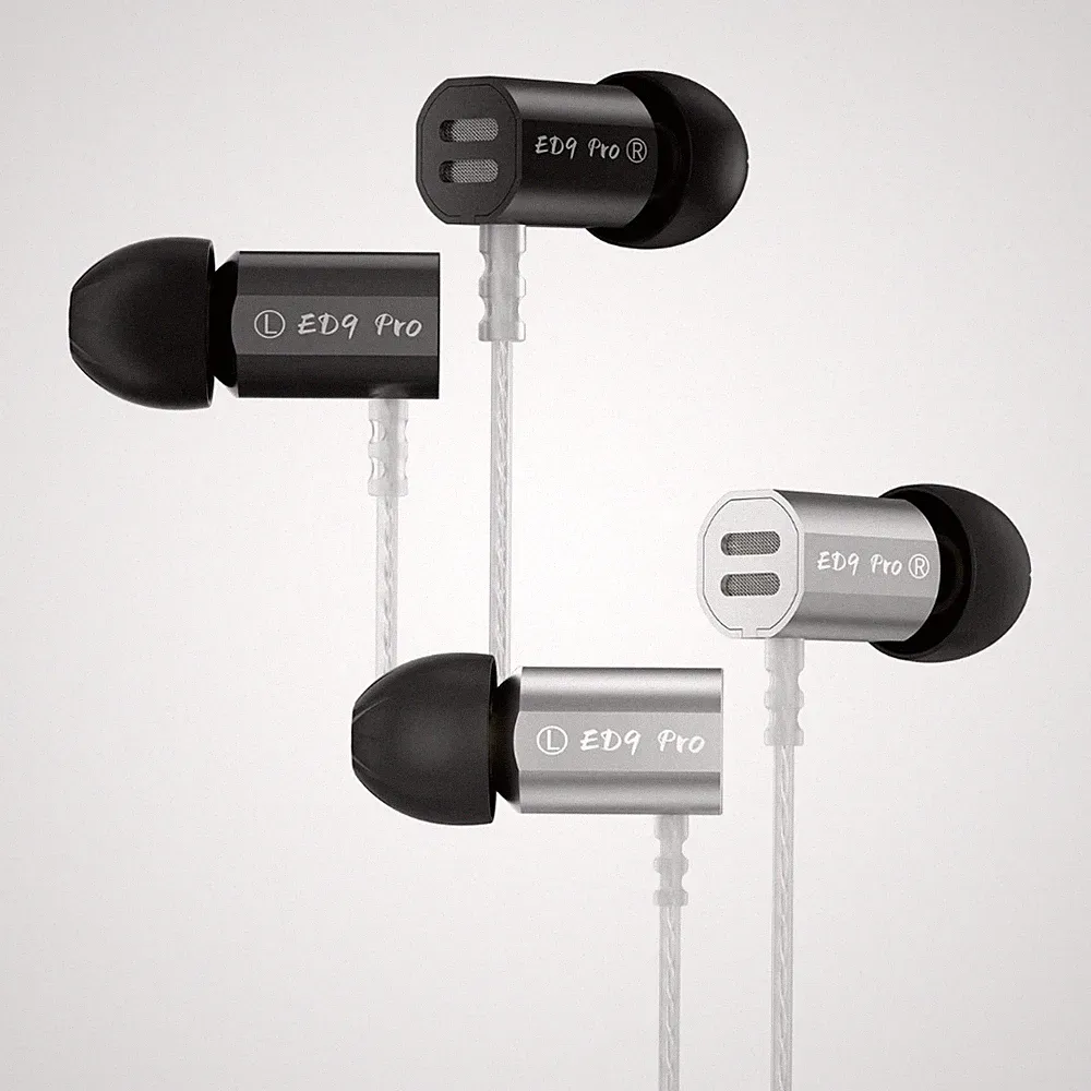 KZ ED9 PRO HIFI In-Ear Kopfhörer Metall Bass Headset mit großem Klangbild
